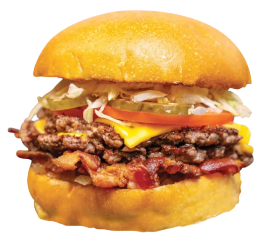 Double bacon cheeseburger